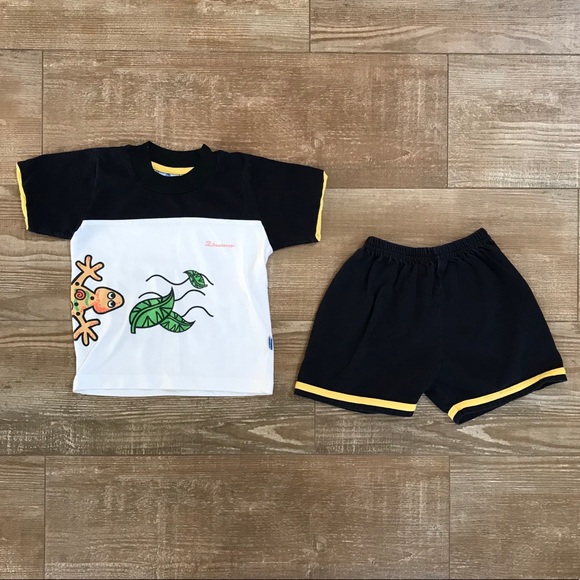Marea Other - Designer 3T🦎 Nature Gecko Boys Play Outfit